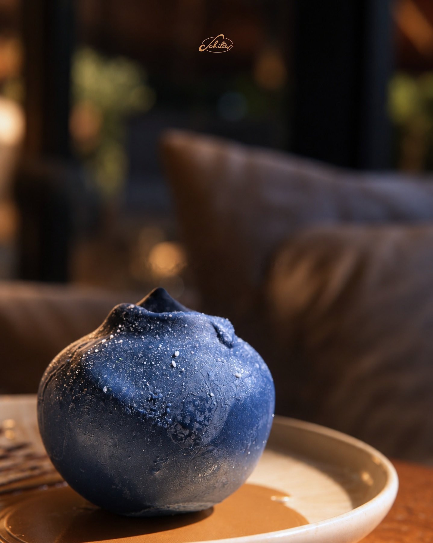 Blaubeer-Dessert